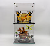 Universal Stackable Acrylic display case for Lego® sets 10 x 10 x 10 inches or less
