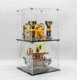 Universal Stackable Acrylic display case for Lego® sets 10 x 10 x 10 inches or less