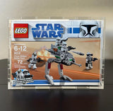 Acrylic case for boxed Lego® Battlepack set 8014
