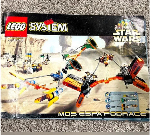 Acrylic case for boxed Lego set 7171