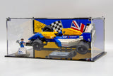 Acrylic Display case for Lego® set 10353 Williams Racing FW14B & Nigel Mansell- Made in the USA