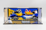 Acrylic Display case for Lego® set 10353 Williams Racing FW14B & Nigel Mansell- Made in the USA