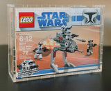 Acrylic case for boxed Lego® Battlepack set 8014
