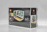 Acrylic Display case for boxed Lego® Lars Family Homestead Kitchen 2022 GWP Set 40531 - Made in the USA