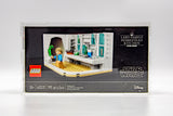 Acrylic Display case for boxed Lego® Lars Family Homestead Kitchen 2022 GWP Set 40531 - Made in the USA