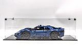 Acrylic Display Case for Lego® Technic 2022 Ford GT, Ferrari 488 GTE, and Porsche 911 RSR - sets 42154, 42125, and 42096 - Made in the USA