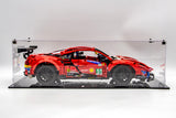 Acrylic Display Case for Lego® Technic 2022 Ford GT, Ferrari 488 GTE, and Porsche 911 RSR - sets 42154, 42125, and 42096 - Made in the USA
