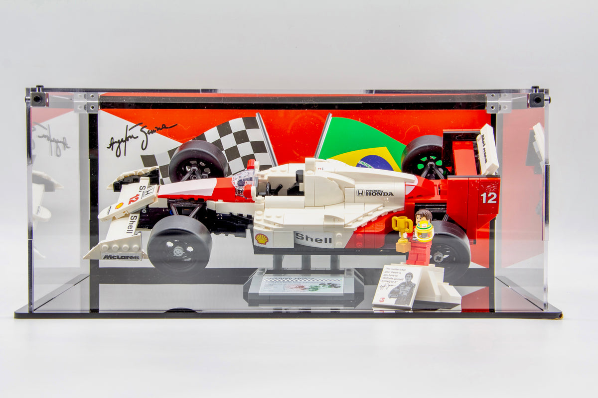 Acrylic Display case for Lego® set 10330 McLaren MP4/4 & Ayrton