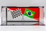 Acrylic Display case for Lego® set 10330 McLaren MP4/4 & Ayrton Senna - Made in the USA