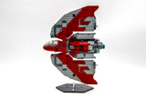 Acrylic Display stand for Lego® Ahsoka Tano's T-6 Jedi Shuttle set 75362 - Made in USA
