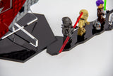 Acrylic Display stand for Lego® Ahsoka Tano's T-6 Jedi Shuttle set 75362 - Made in USA