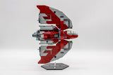 Acrylic Display stand for Lego® Ahsoka Tano's T-6 Jedi Shuttle set 75362 - Made in USA