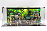 Acrylic display case for Lego® Temple of the Golden Idol set 77015 - Made in the USA