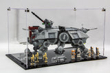 Acrylic Display Case for AT-TE Walker set 75337 - Made in the USA
