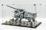 Acrylic Display Case for AT-TE Walker set 75337 - Made in the USA
