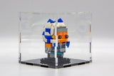 Acrylic Display case for single Lego® Brickheadz™  - Made in the USA