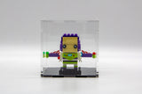 Acrylic Display case for single Lego® Brickheadz™  - Made in the USA