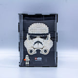 Acrylic display case for Lego® Helmet sets - Made in USA
