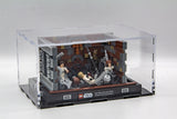 Acrylic display case for Lego® Death Star™ Trash Compactor Diorama set 75339 - Made in USA