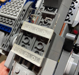 Acrylic display stand for Mandalorian Starfighter™  set 75316 - Made in USA