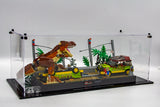 Acrylic Display Case for T. rex Breakout set 76956 - Made in the USA
