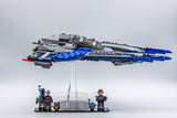 Acrylic display stand for Mandalorian Starfighter™  set 75316 - Made in USA