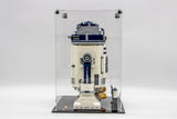 Acrylic display case for Lego® R2-D2™ set 75308 - Made in the USA