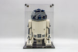 Acrylic display case for Lego® R2-D2™ set 75308 - Made in the USA