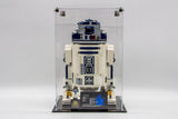 Acrylic display case for Lego® R2-D2™ set 75308 - Made in the USA