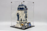 Acrylic display case for Lego® R2-D2™ set 75308 - Made in the USA