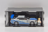 Acrylic Display Case for Lego® Speed Champions - Fits most 8 stud Speed Champions Cars
