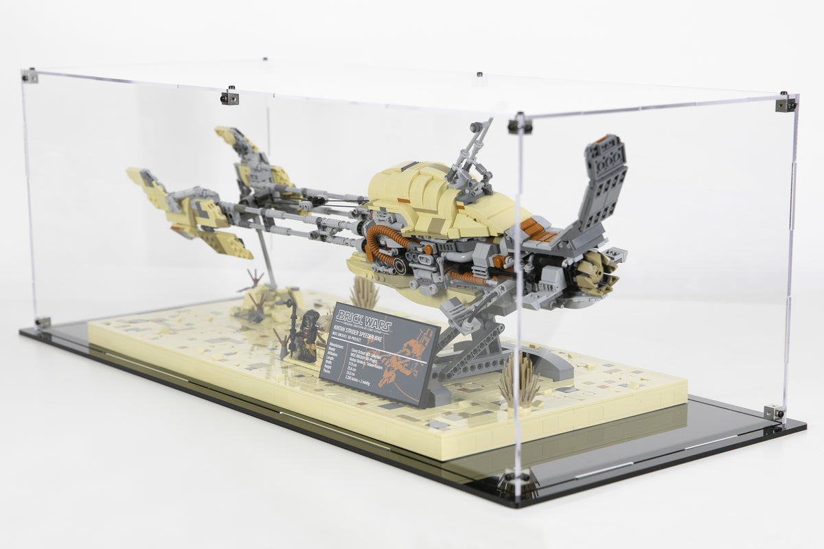 Exclusive Display Case for BrickWars Lego® MOC-BW3001, Kintan