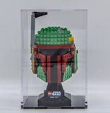 Acrylic display case for Lego® Helmet sets - Made in USA