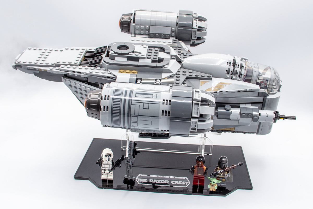 Acrylic display stand for Razor Crest set 75292 Made in USA