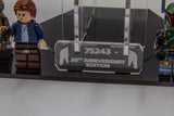 Acrylic display stand for Slave 1™ set 75243 - Made in USA