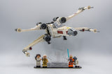 Acrylic display stand for Luke's X-Wing™ set 75301  - Made in USA