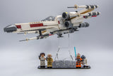 Acrylic display stand for Luke's X-Wing™ set 75301  - Made in USA