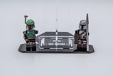 Acrylic display stand for Boba Fett's Starship™ set 75312  - Stand for Boba Fett's Starship™  - Made in USA