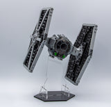 Acrylic display stand for Tie Fighter™ set 75300  - Tie Fighter™ Stand - Made in USA