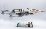 Acrylic display stand for Resistance Y-Wing Starfighter™ set 75249 - Made in USA