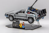 Acrylic Display Stand for Back to the Future Time Machine set 10300 - Made in USA