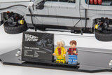 Acrylic Display Stand for Back to the Future Time Machine set 10300 - Made in USA