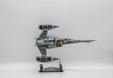 Acrylic display stand for The Mandalorian's N-1 Starfighter™ set 75325 - Made in USA