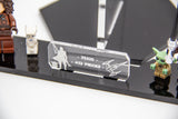 Acrylic display stand for The Mandalorian's N-1 Starfighter™ set 75325 - Made in USA