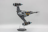 Acrylic display stand for The Mandalorian's N-1 Starfighter™ set 75325 - Made in USA