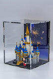 Acrylic display case for Lego® Mini Disney Castle set 40478 - Made in USA