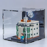 Acrylic display case for Lego® Mini Disney The Haunted Mansion set 40521 - Made in USA