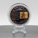 Colorado 14ers Challenge Coins | Choose Your Peak | Collectible Mountain Coins | Hiking Summit Souvenir