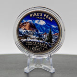 Colorado 14ers Challenge Coins | Choose Your Peak | Collectible Mountain Coins | Hiking Summit Souvenir
