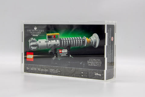 Acrylic Display case for Boxed Lego Luke’s Lightsaber GWP set 40730